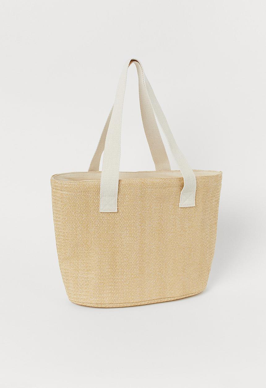 H&M - Cool bag - light beige 