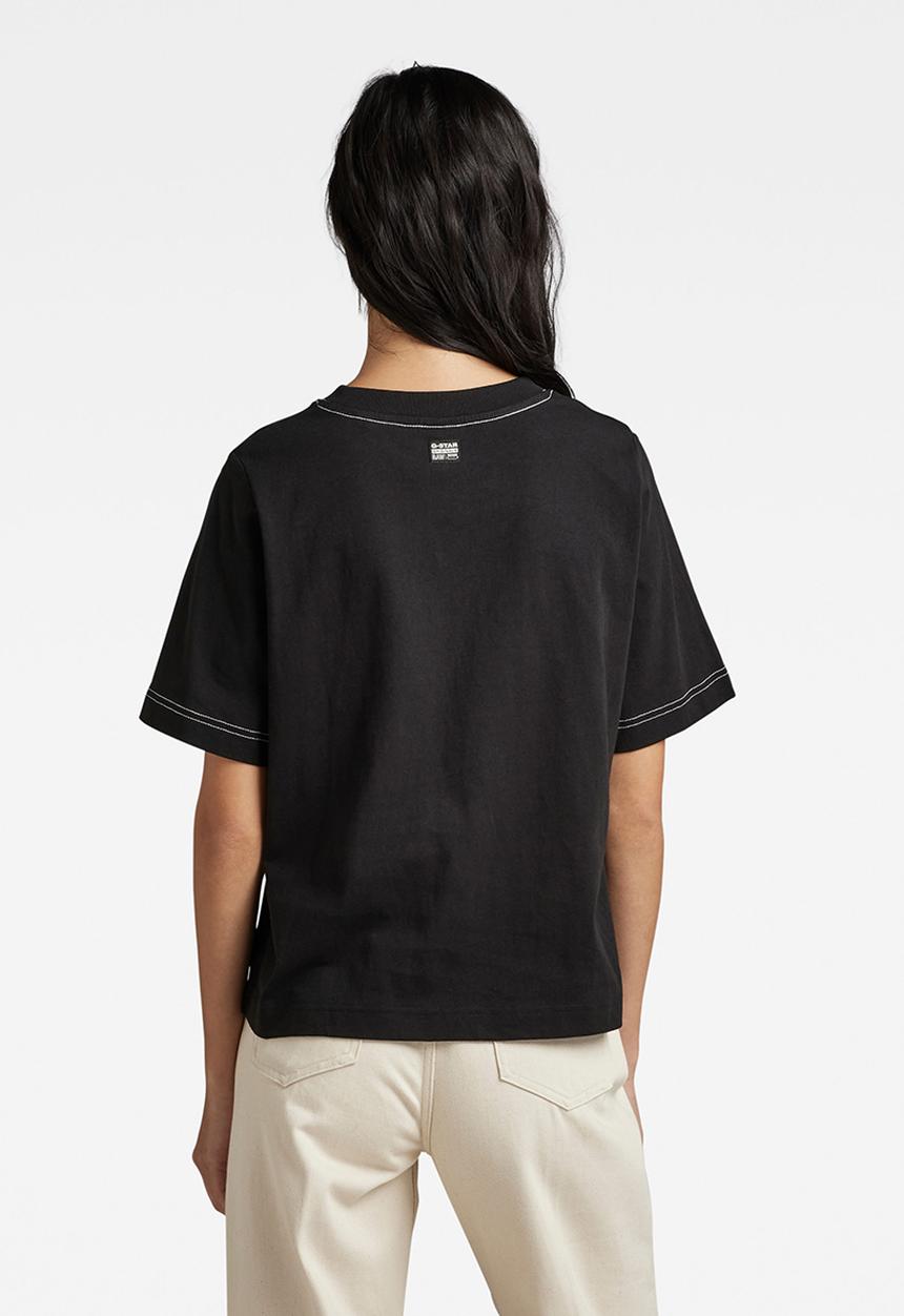 G-STAR - Threads gr boxy r t wmn - dk black