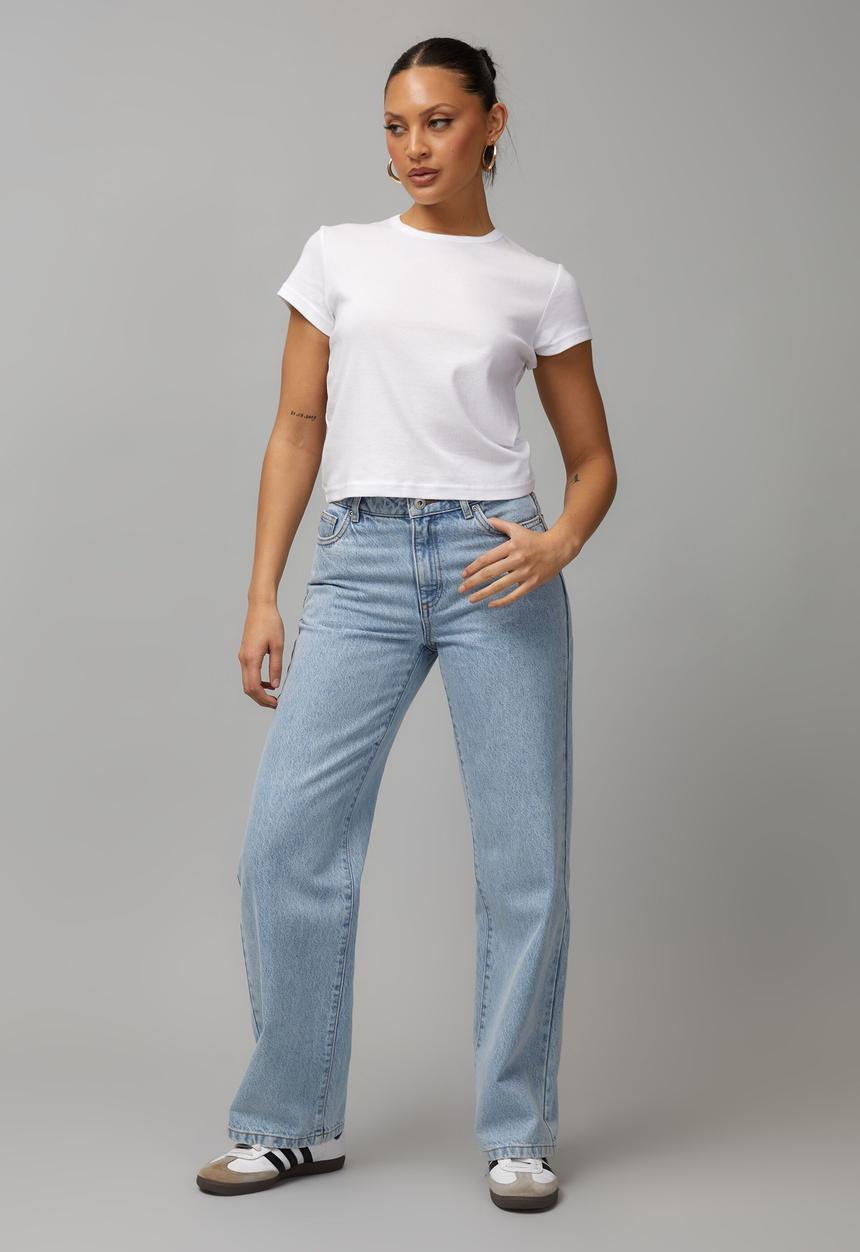 Factorie - Slim fit tee - white