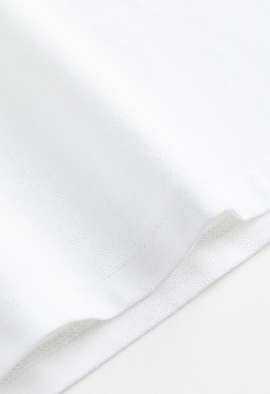 H&M - Fitted T-shirt - white