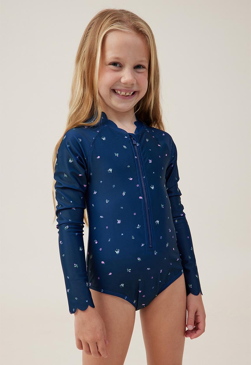 Cotton On - Lydia one piece - navy blazer/alice floral