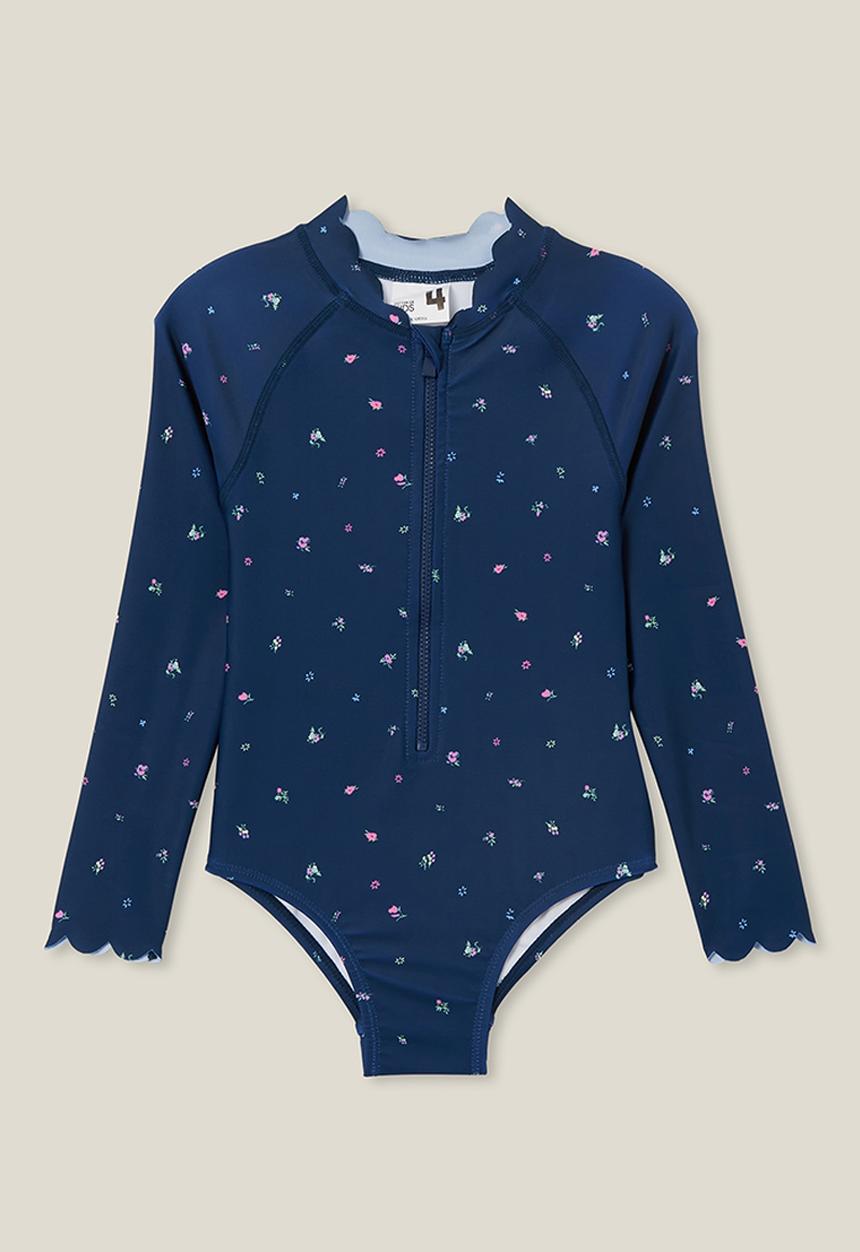 Cotton On - Lydia one piece - navy blazer/alice floral