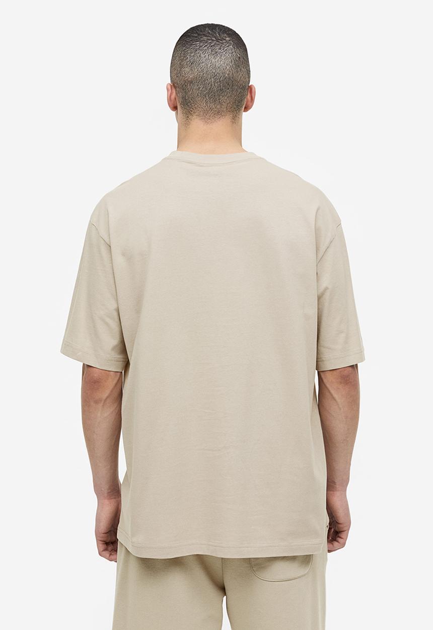 H&M - Relaxed fit T-shirt - greige