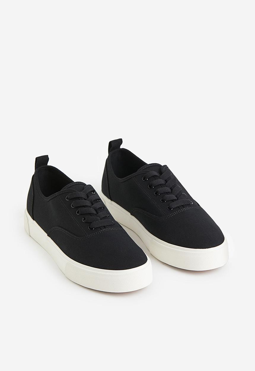H&M - Canvas trainers - black
