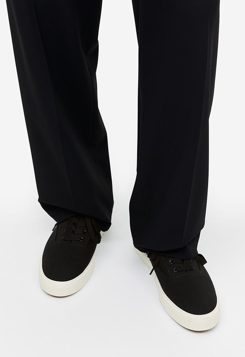 H&M - Canvas trainers - black