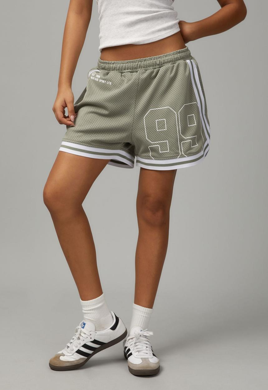 Factorie - Hype street basketball short - 99/worn khaki