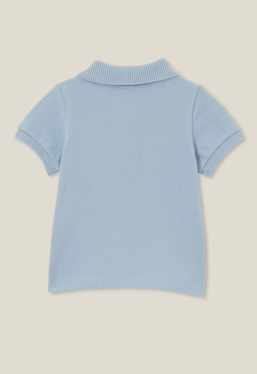 Cotton On - Pace polo tee - dusty blue