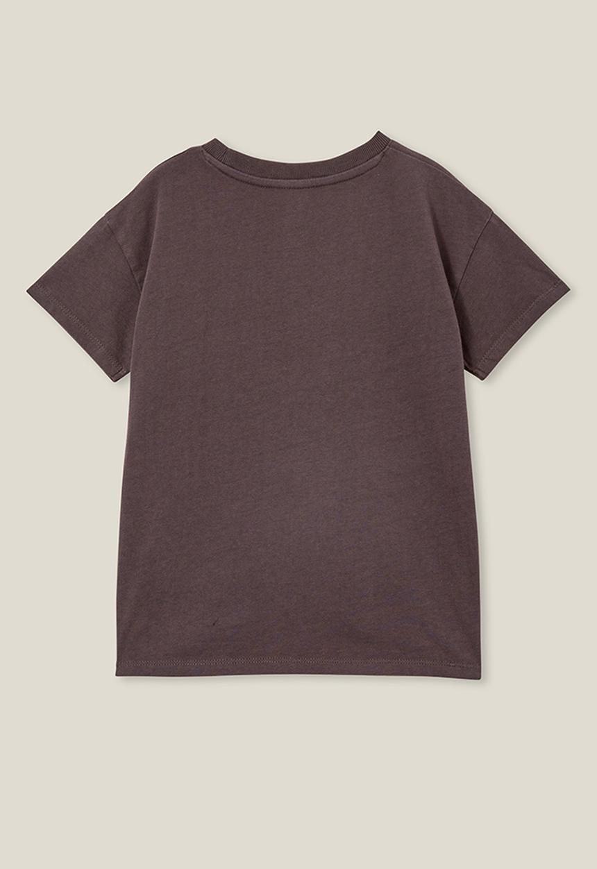 Cotton On - Poppy short sleeve print tee - phantom/west coast eagle
