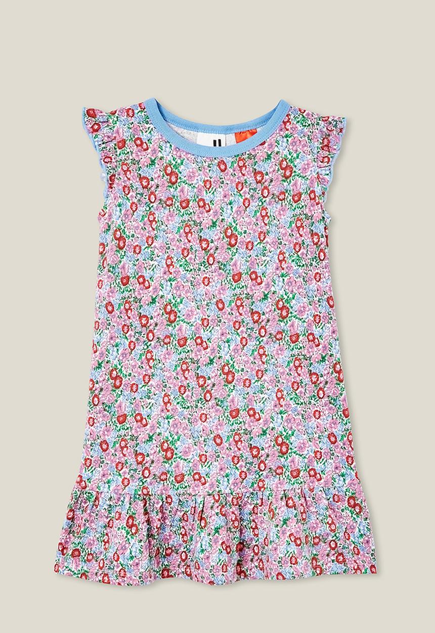 Cotton On - Maltilda short sleeve flutter nightie - vanilla/libby floral