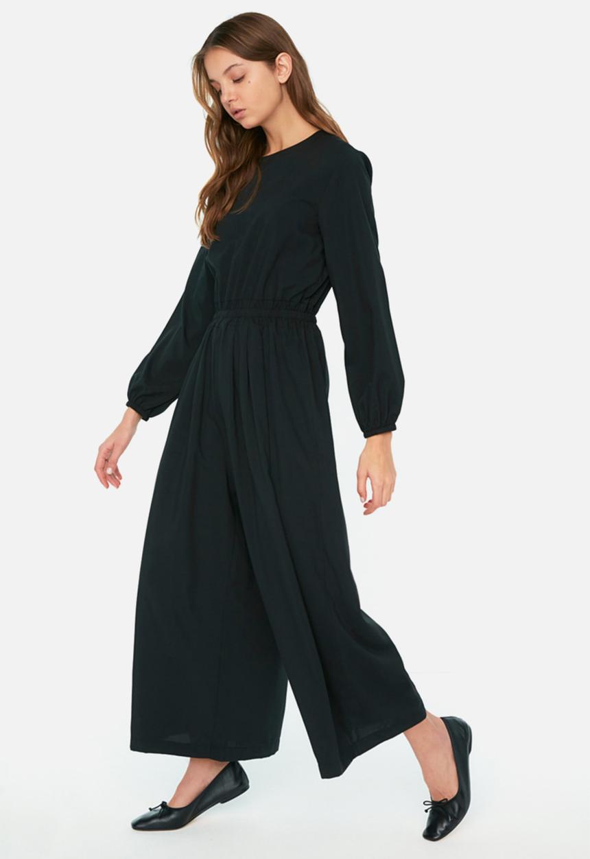 Trendyol - Modest wide leg jumpsuit - black