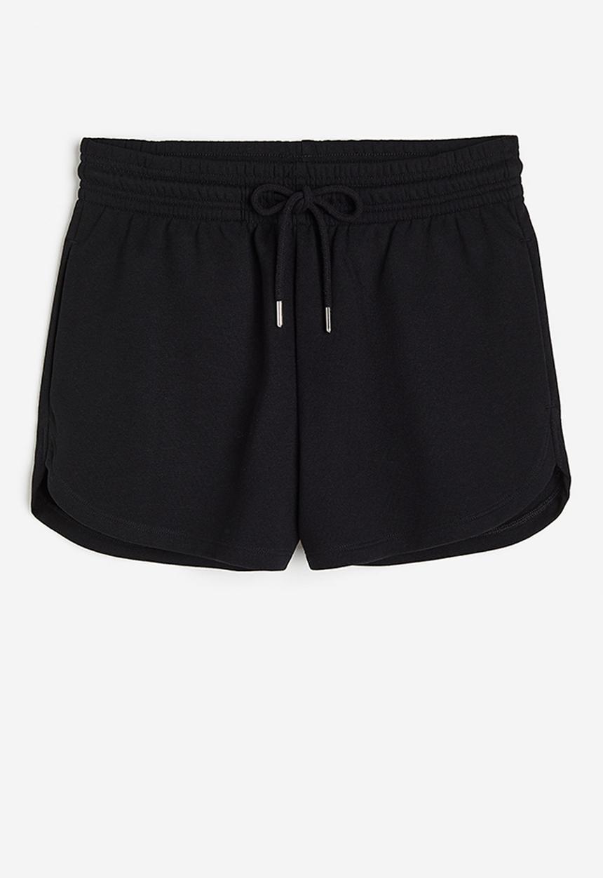 H&M - Sweatshirt shorts - black