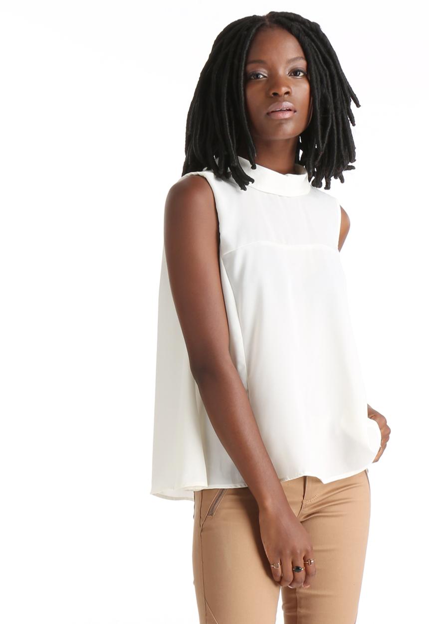 Vero Moda - Hip High Neck Top