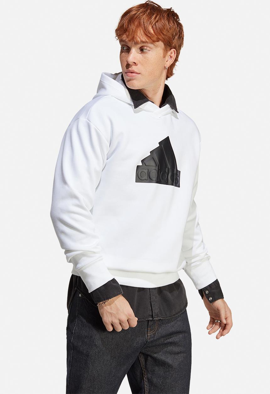 adidas Performance - Future Icons badge of sport hoodie- white