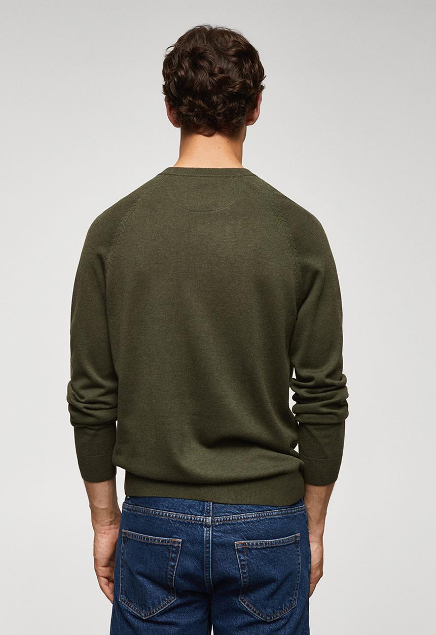 MANGO - Sweater ten - khaki