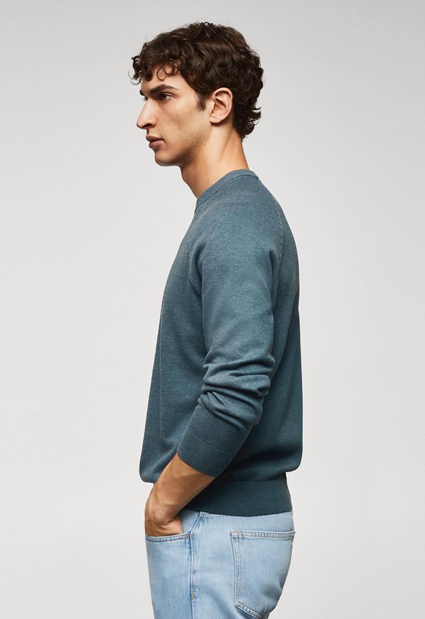 MANGO - Sweater ten - dark blue