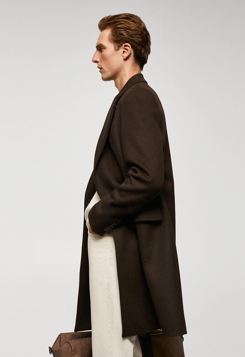 MANGO - Coat barley - brown