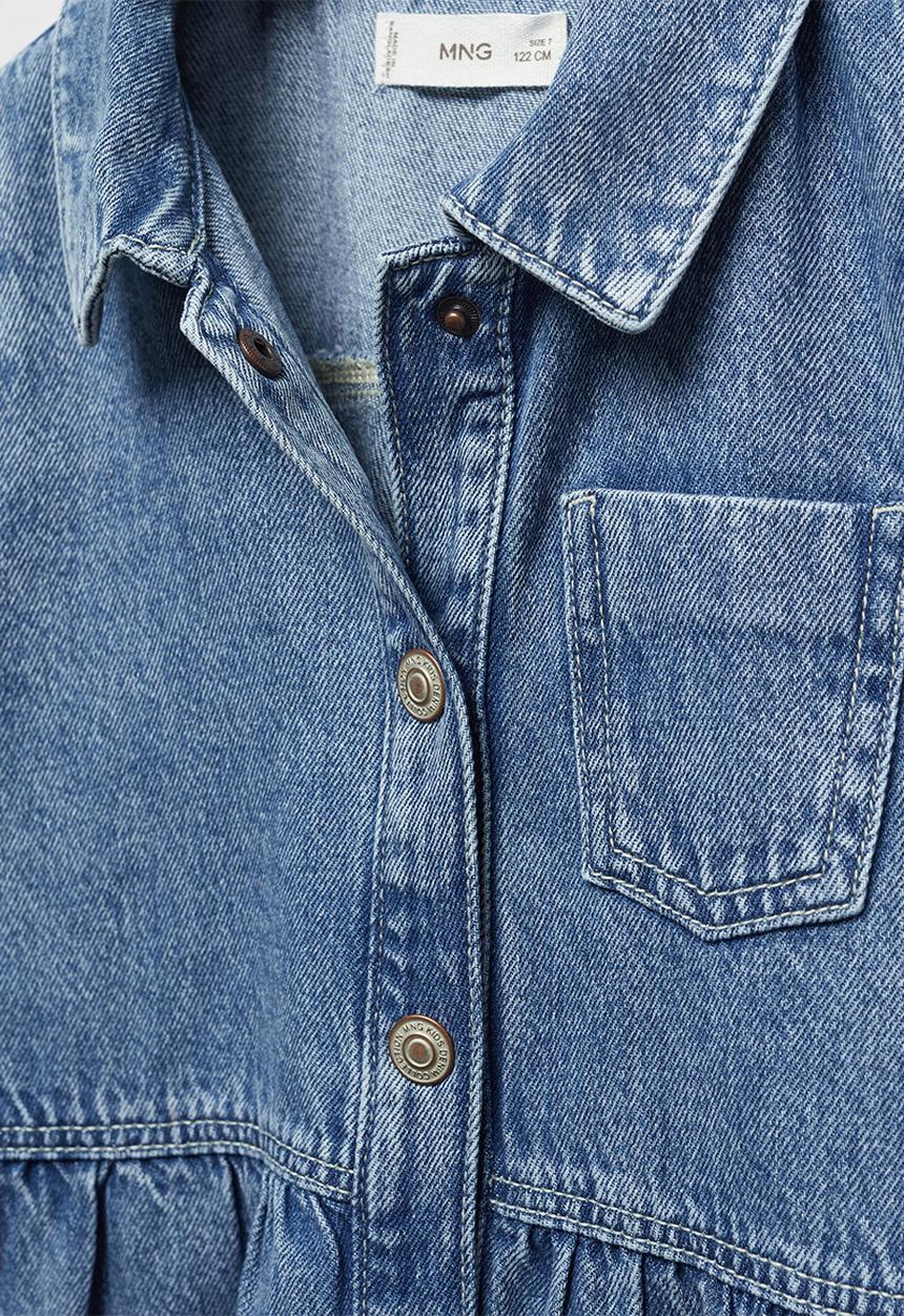MANGO - Dress morgana - denim