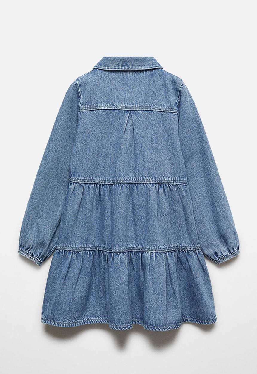 MANGO - Dress morgana - denim