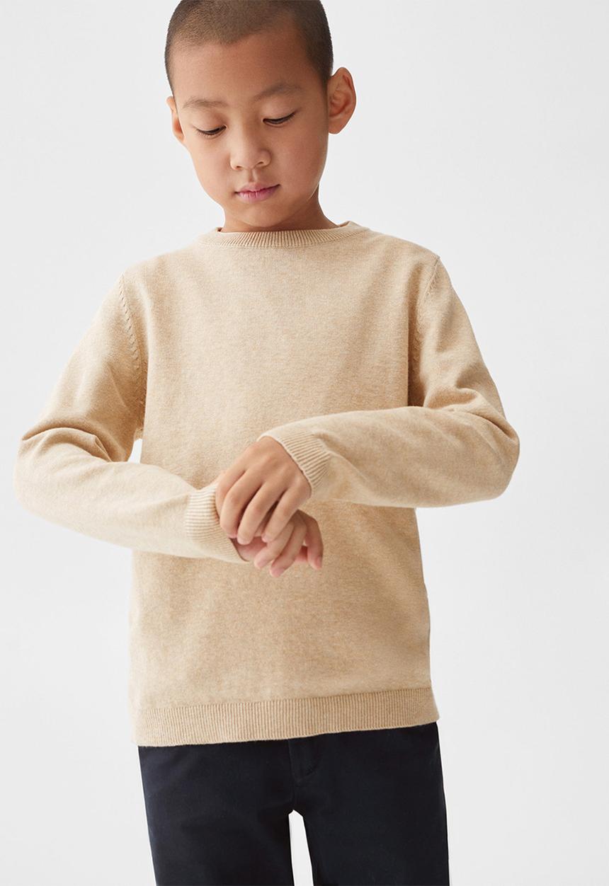 MANGO - Sweater hugo5 - light brown