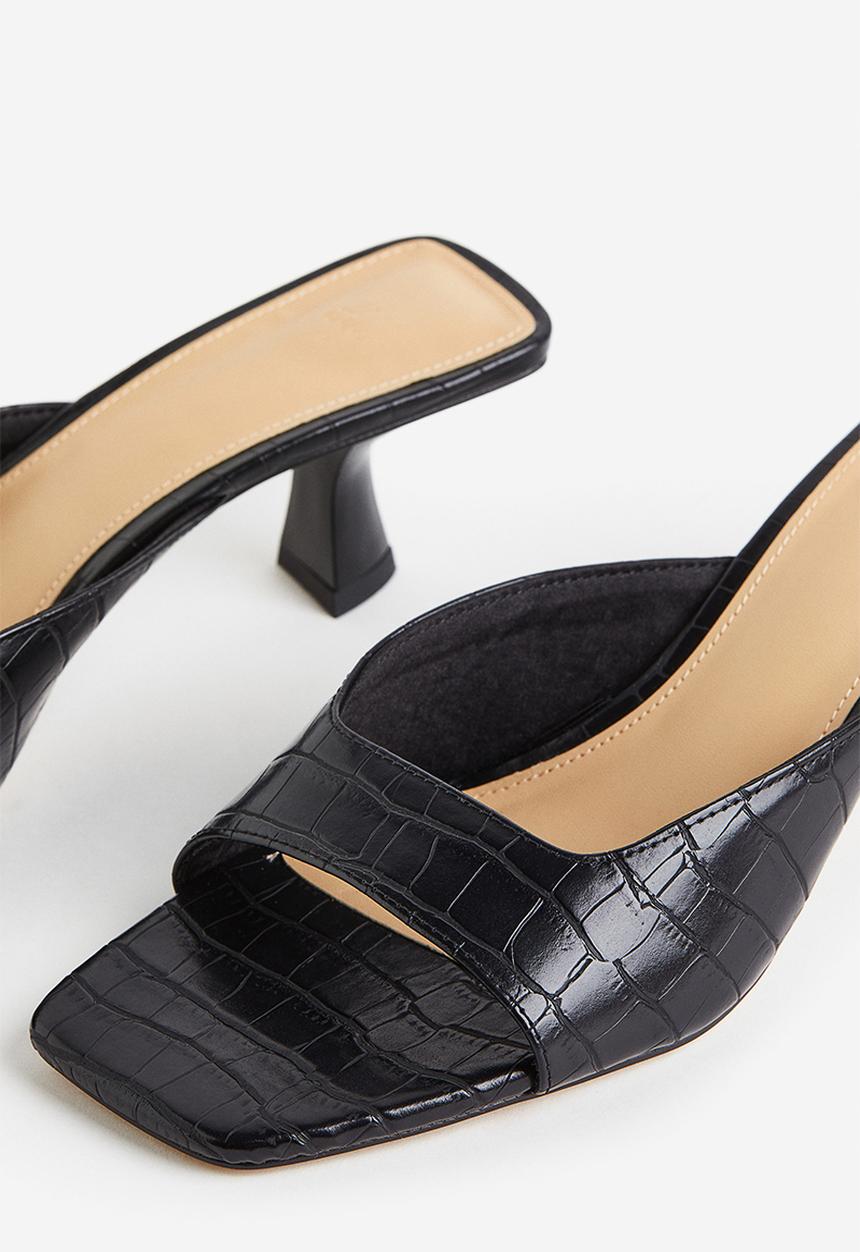 H&M - Mules - black