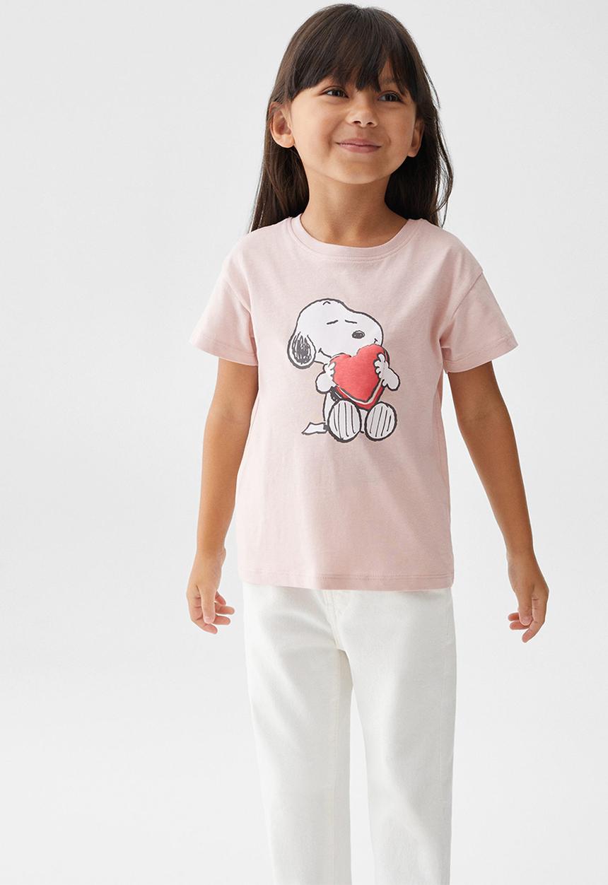 MANGO - T-shirt hugb - pink