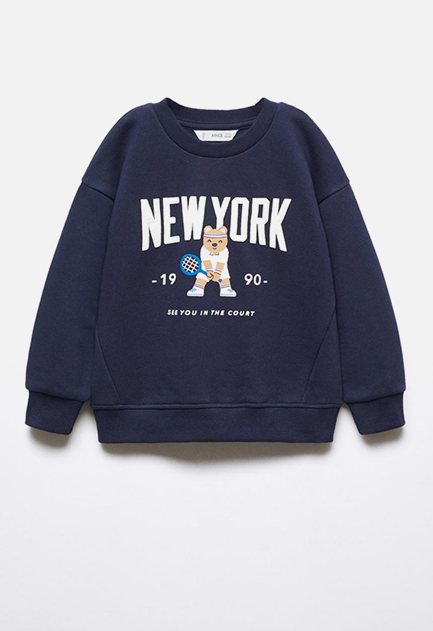 MANGO - Sweatshirt york - navy