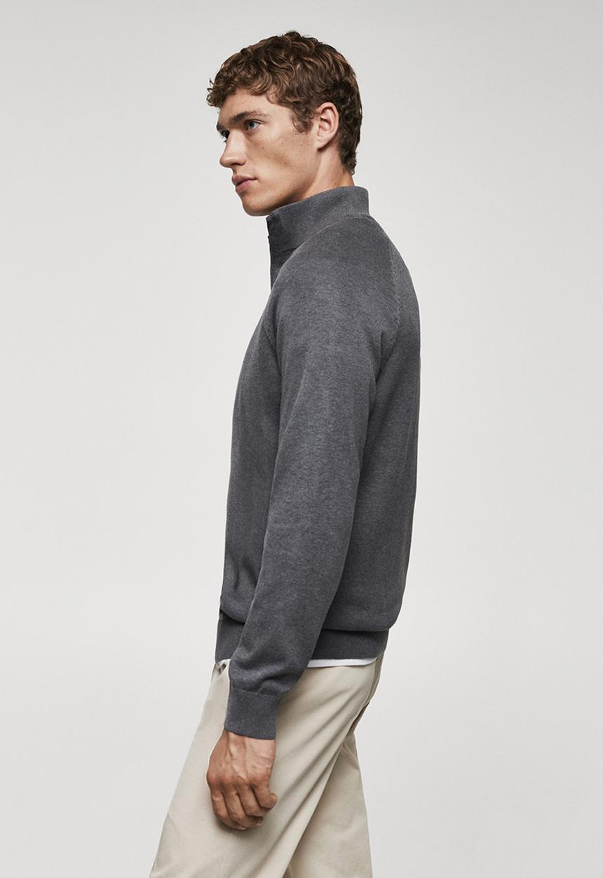 MANGO - Sweater tenp - medium grey