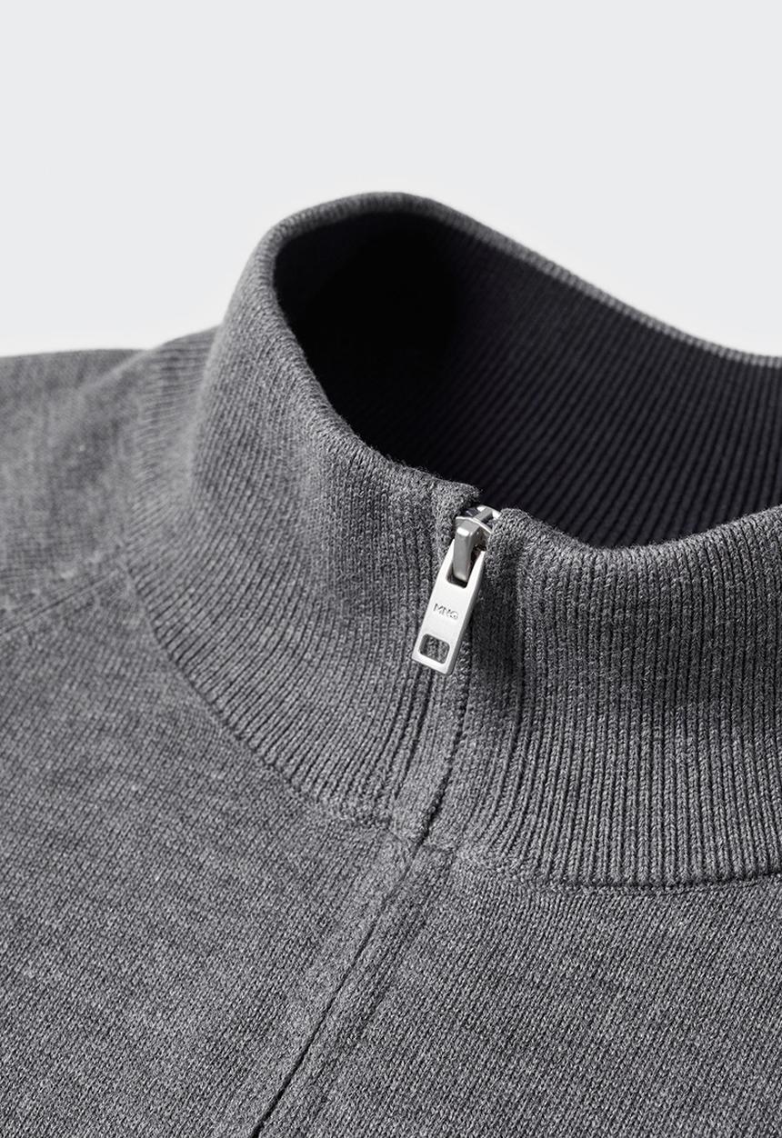 MANGO - Sweater tenp - medium grey