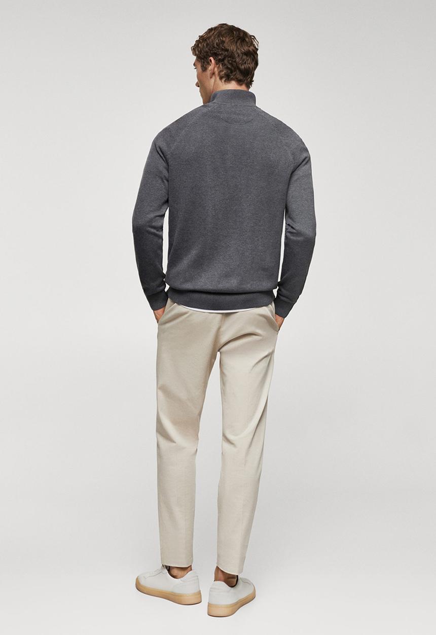 MANGO - Sweater tenp - medium grey