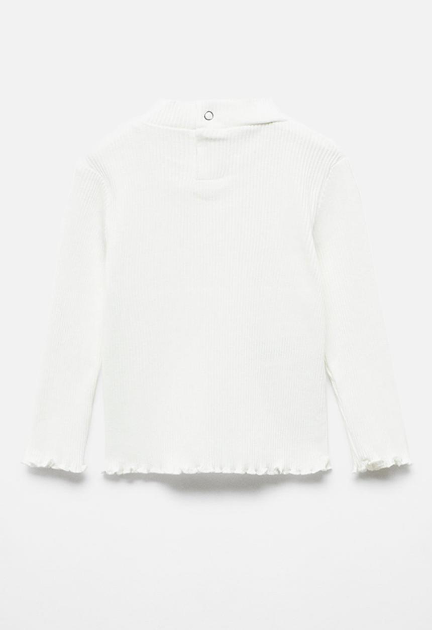 MANGO - T-shirt turbob - natural
