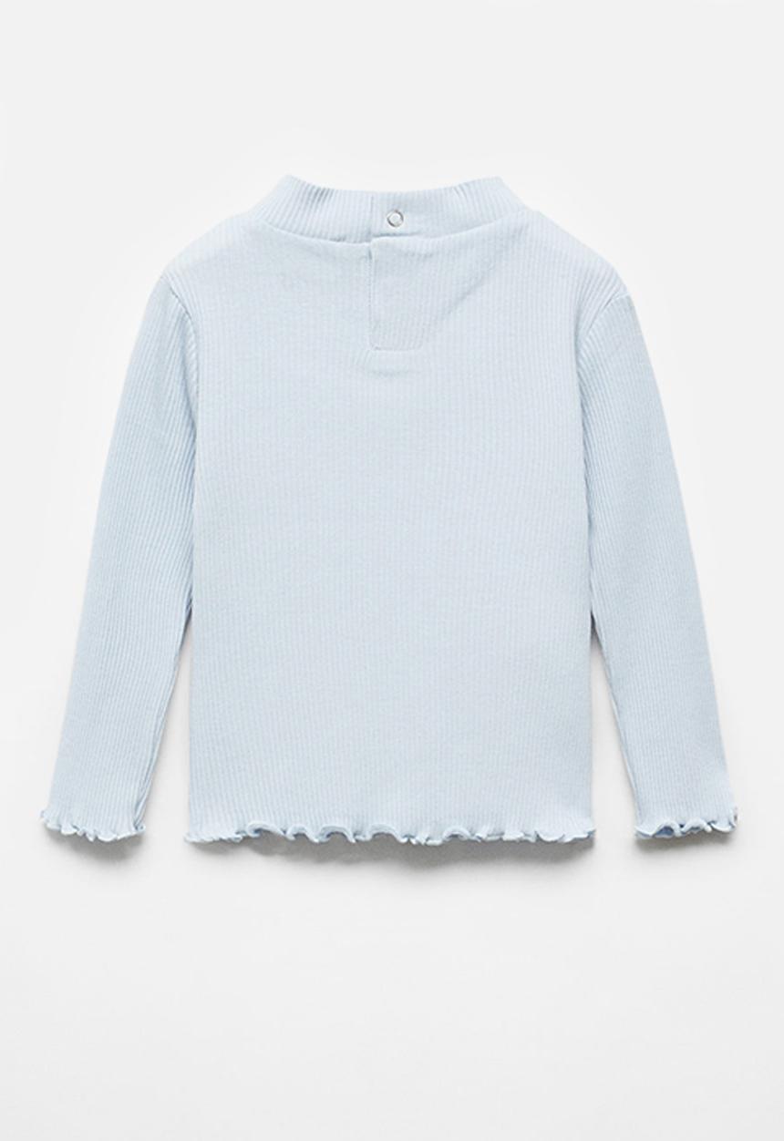 MANGO - T-shirt turbob - sky-blue