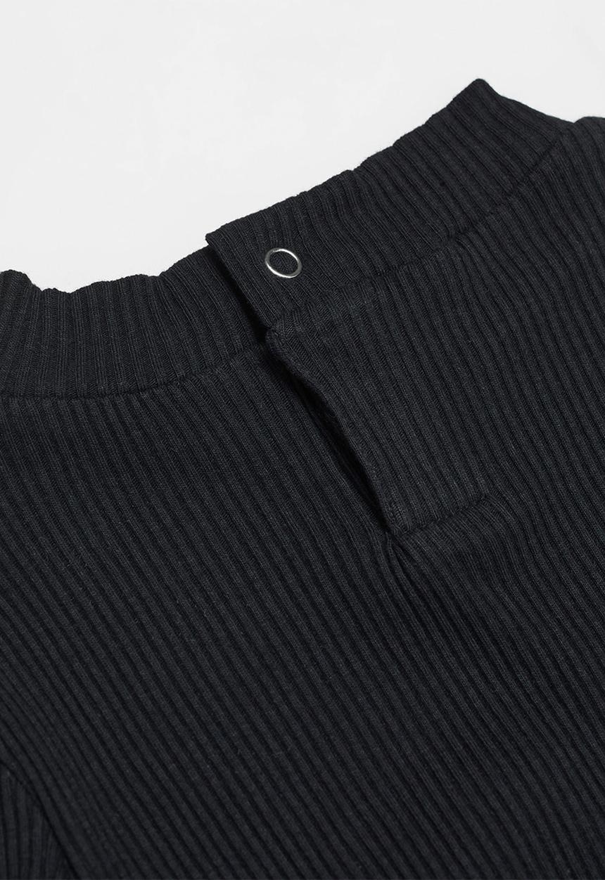 MANGO - T-shirt turbob - black