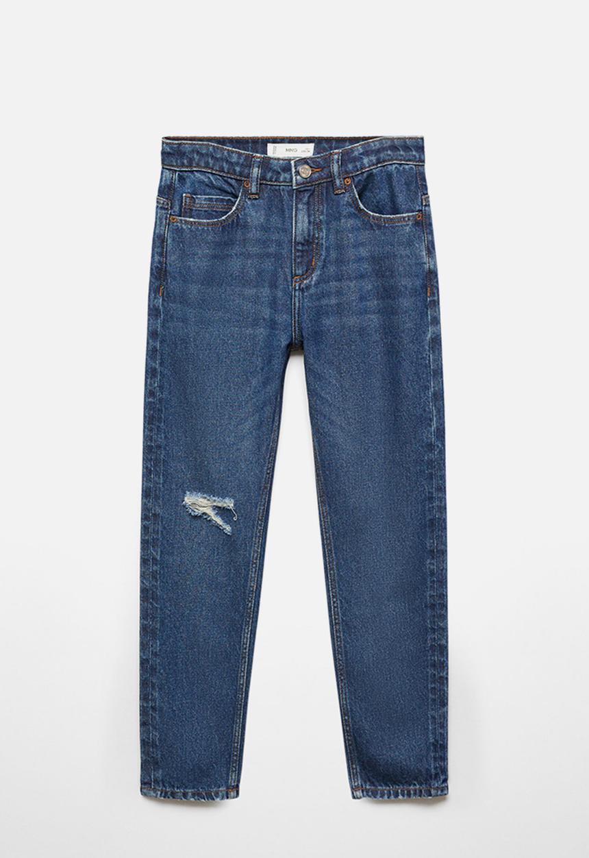 MANGO - Jeans dad - blue