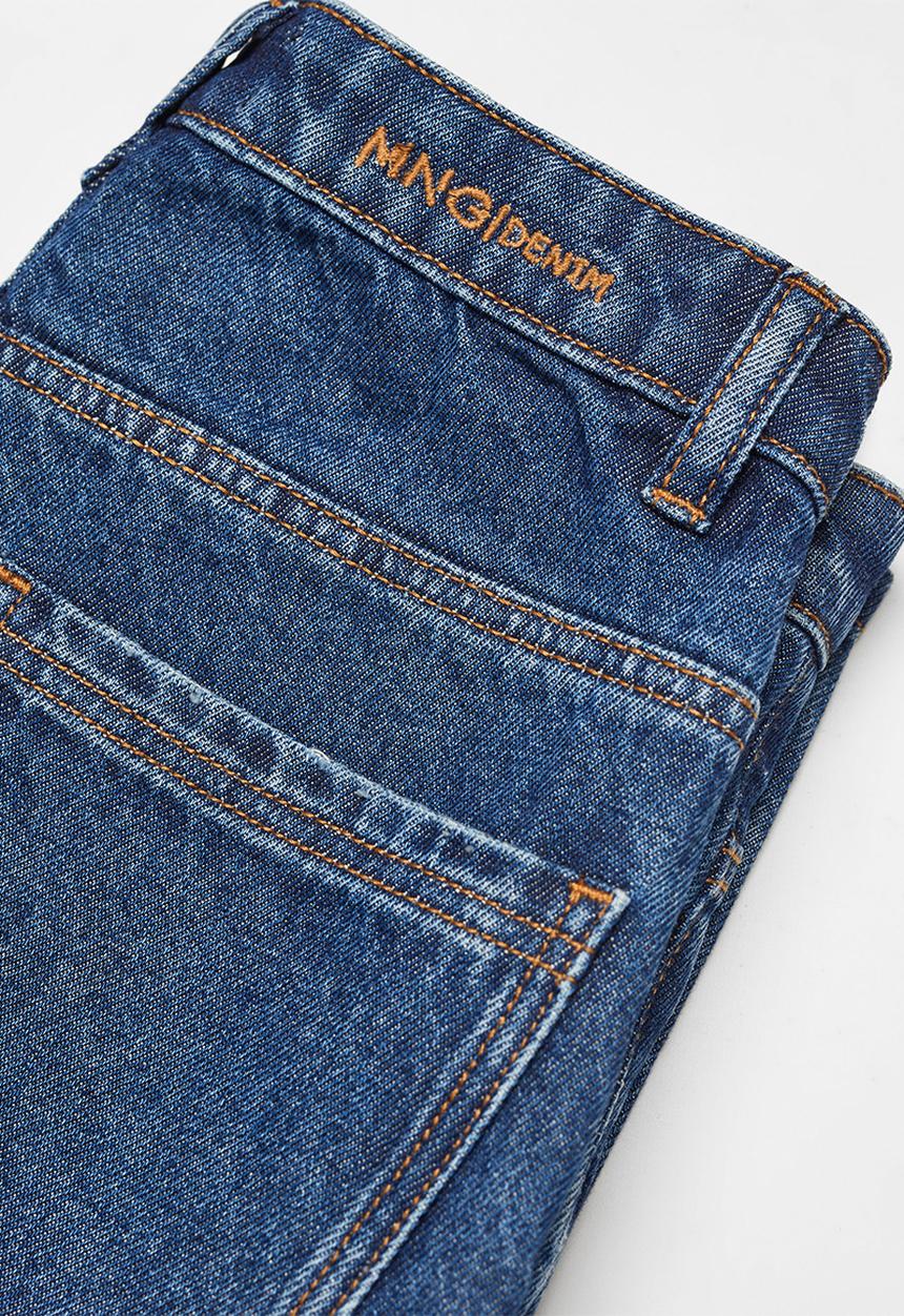 MANGO - Jeans dad - blue