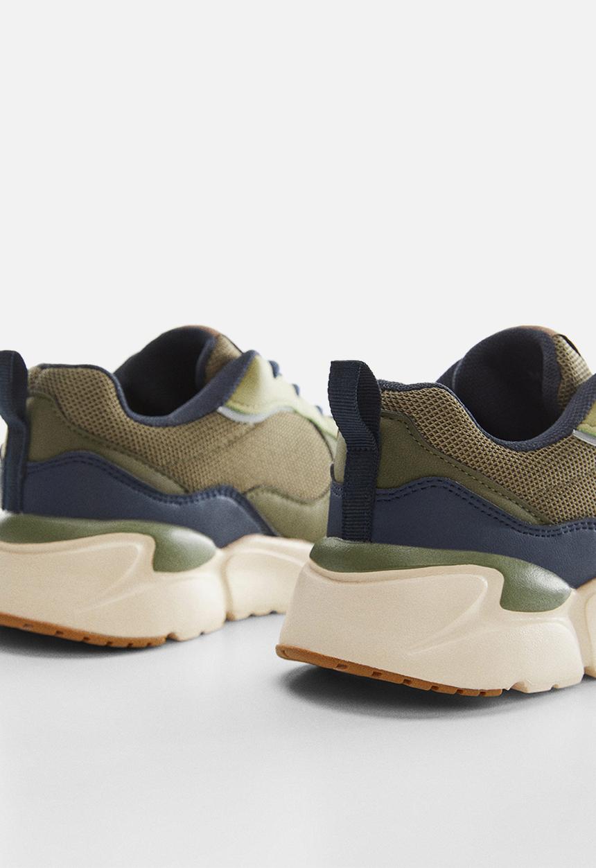 MANGO - Sport shoes biel - khaki