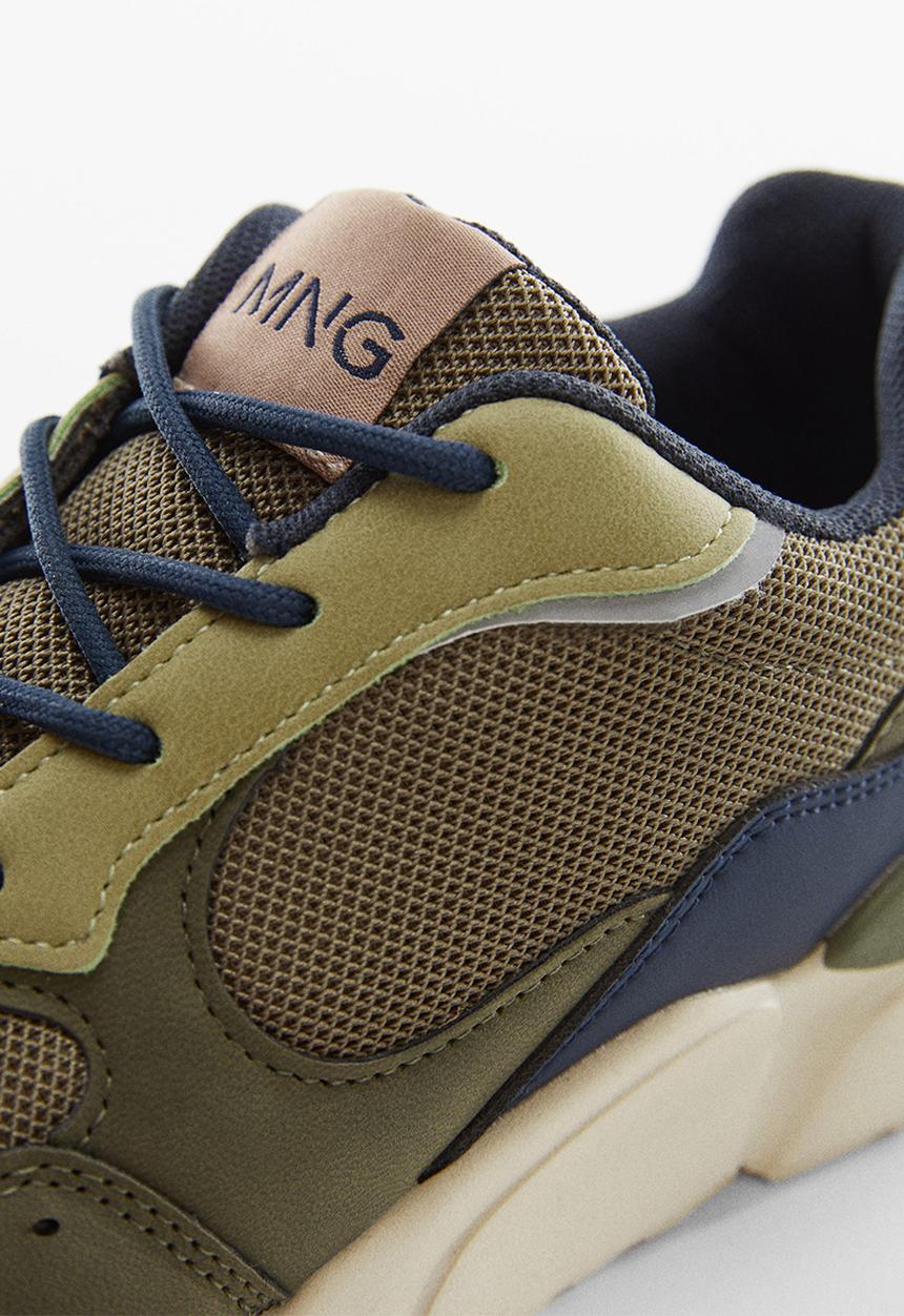 MANGO - Sport shoes biel - khaki