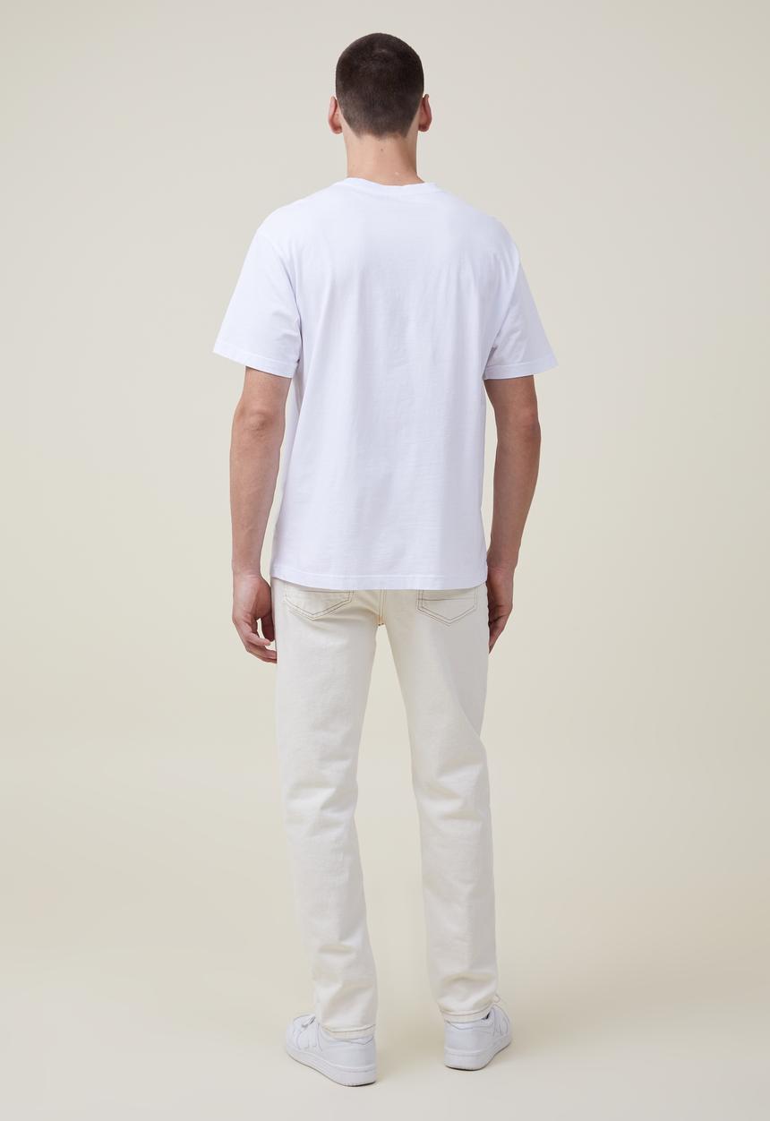 Cotton On - Slim straight jean - natural 