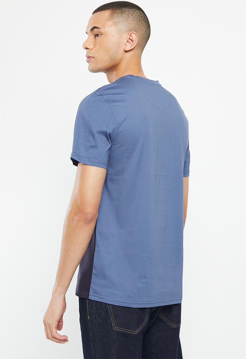 Pringle of Scotland - Blaze mercerised tee - navy