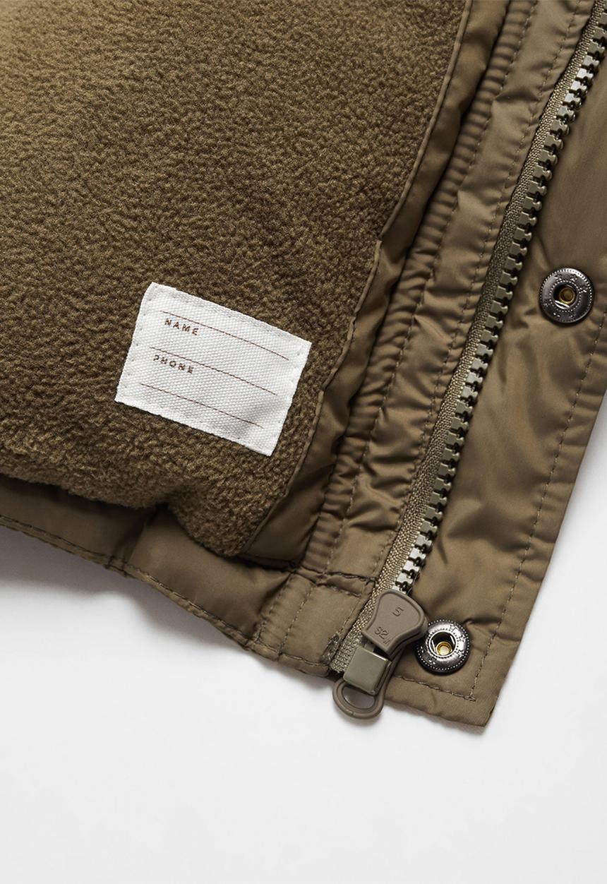 MANGO - Anorak sergi - khaki