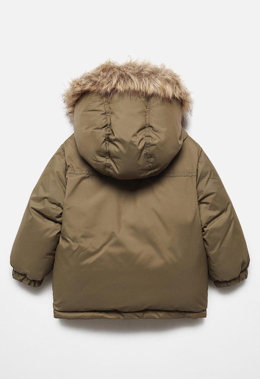 MANGO - Anorak sergi - khaki