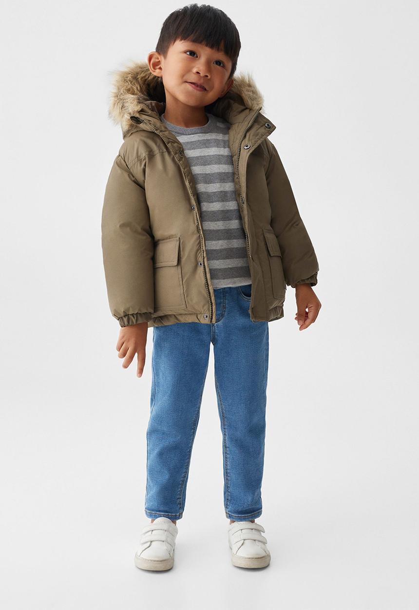 MANGO - Anorak sergi - khaki