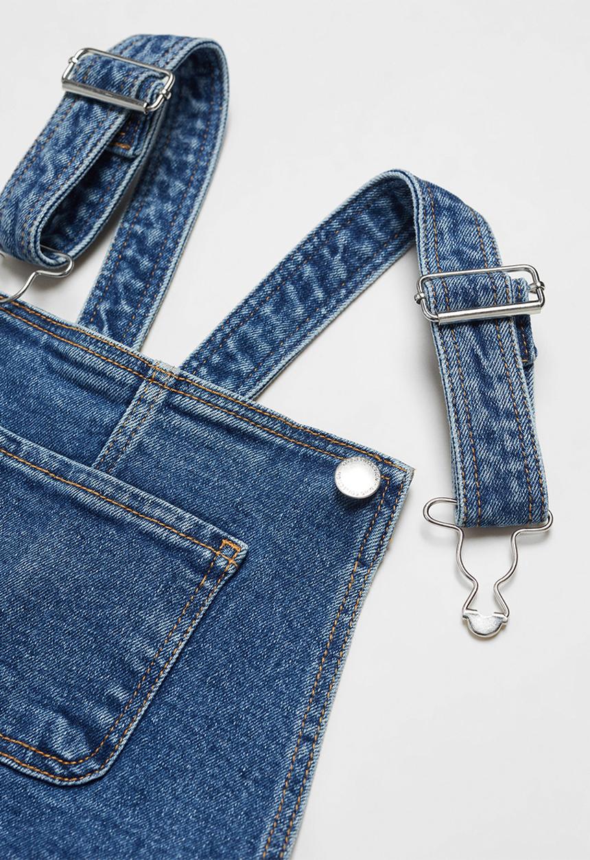 MANGO - Dungarees minerva - blue