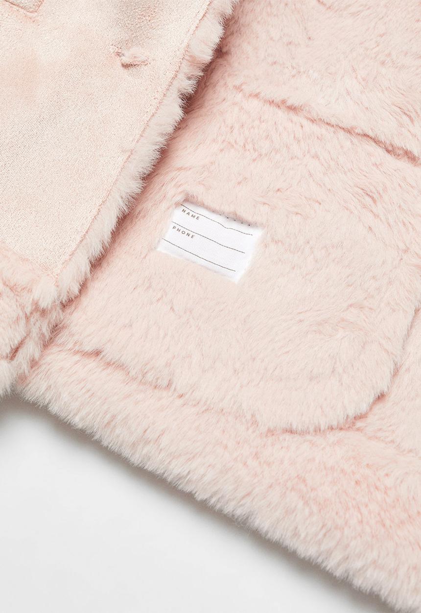 MANGO - Coat leonora - light pink