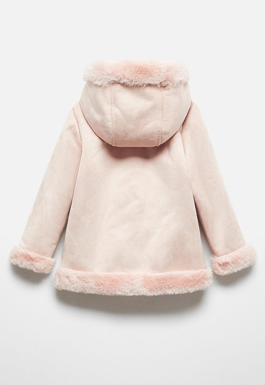 MANGO - Coat leonora - light pink