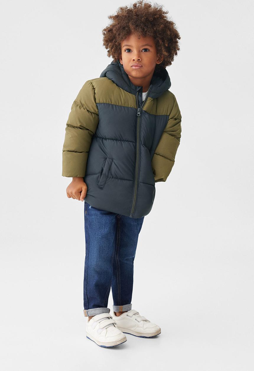 MANGO - Anorak aldol - black