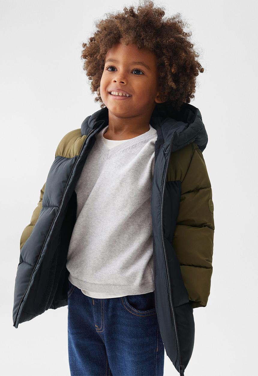 MANGO - Anorak aldol - black