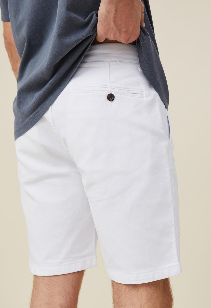Cotton On - Corby chino short - white