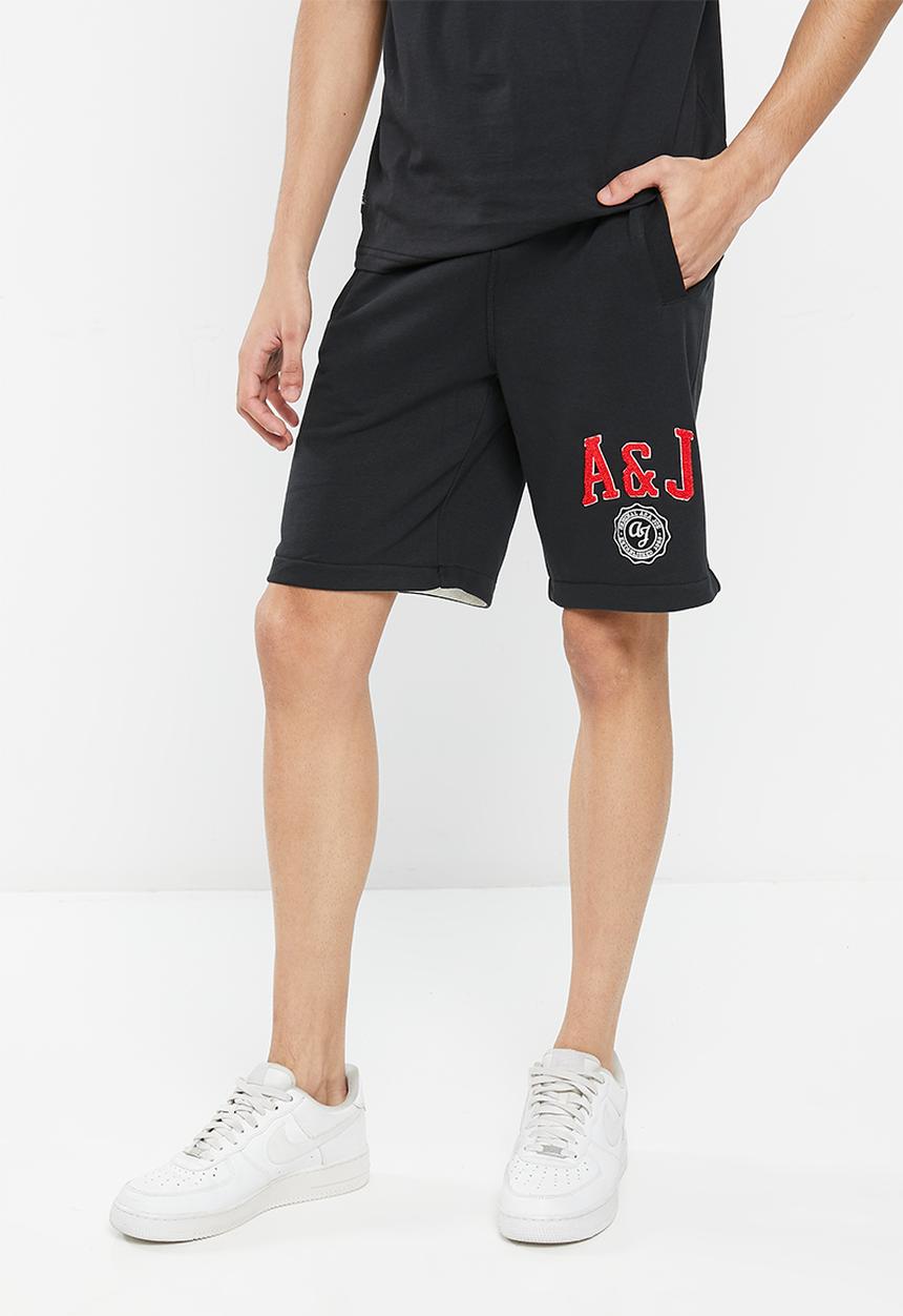 Aca Joe - Mens aca joe french terry printed elasticated - caviar