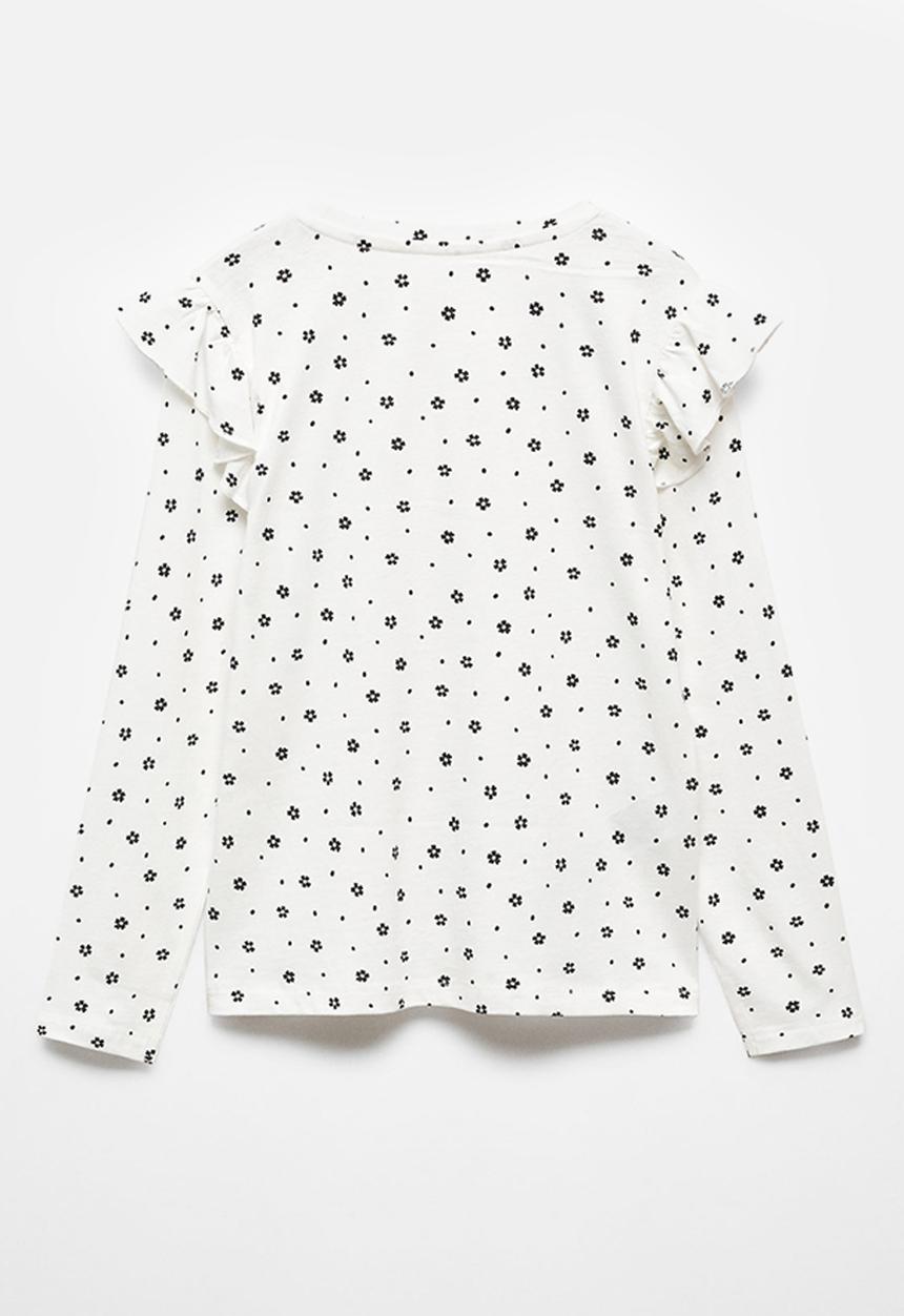 MANGO - T-shirt ale - natural