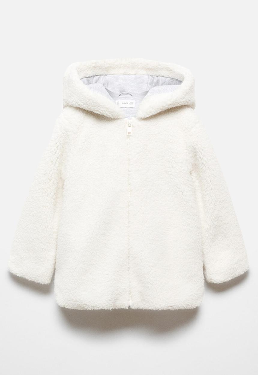MANGO - Coat bear5 - natural